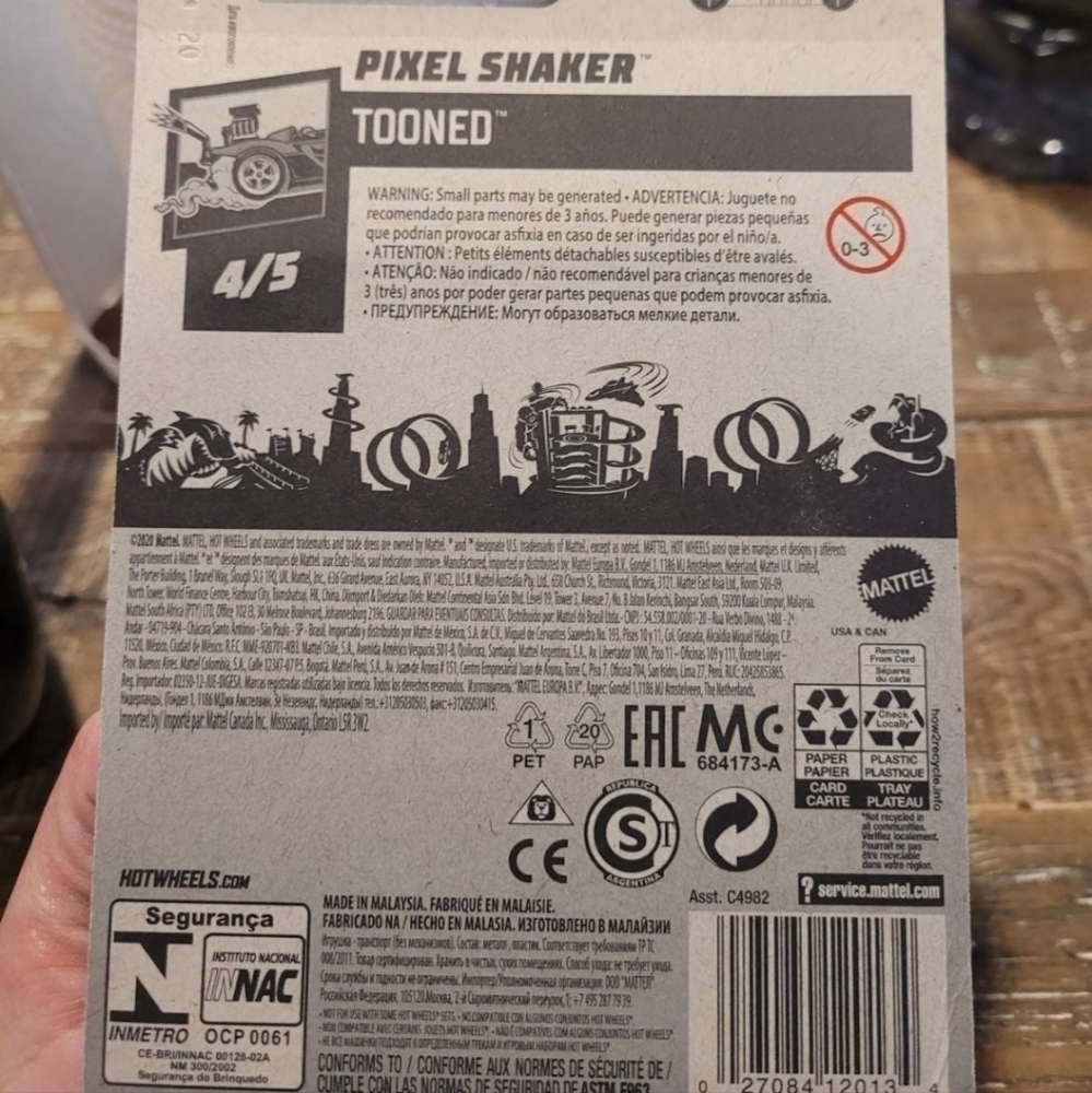 Hot Wheels Pixal Shaker Tooned - Picture 2 of 2